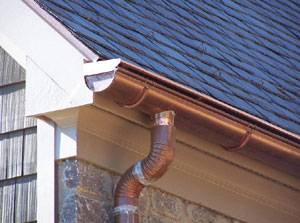 Gutter cover installation photo